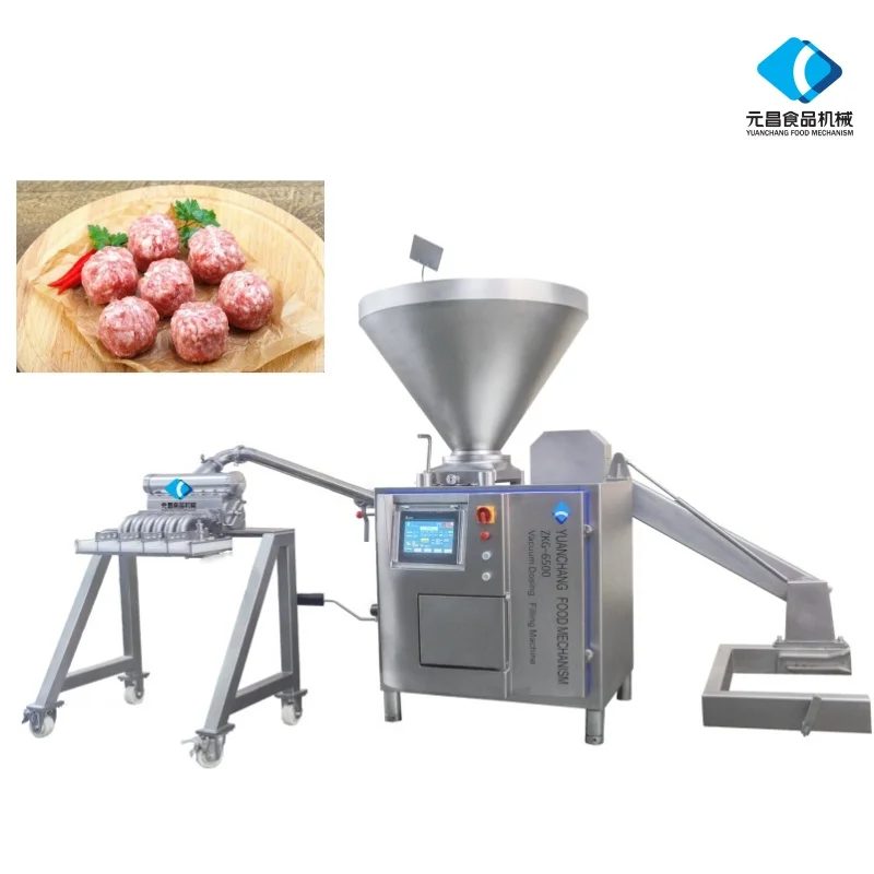 German Quality Vacuum Sausage Filling Machine Sausage Filler with Lifter Elevator