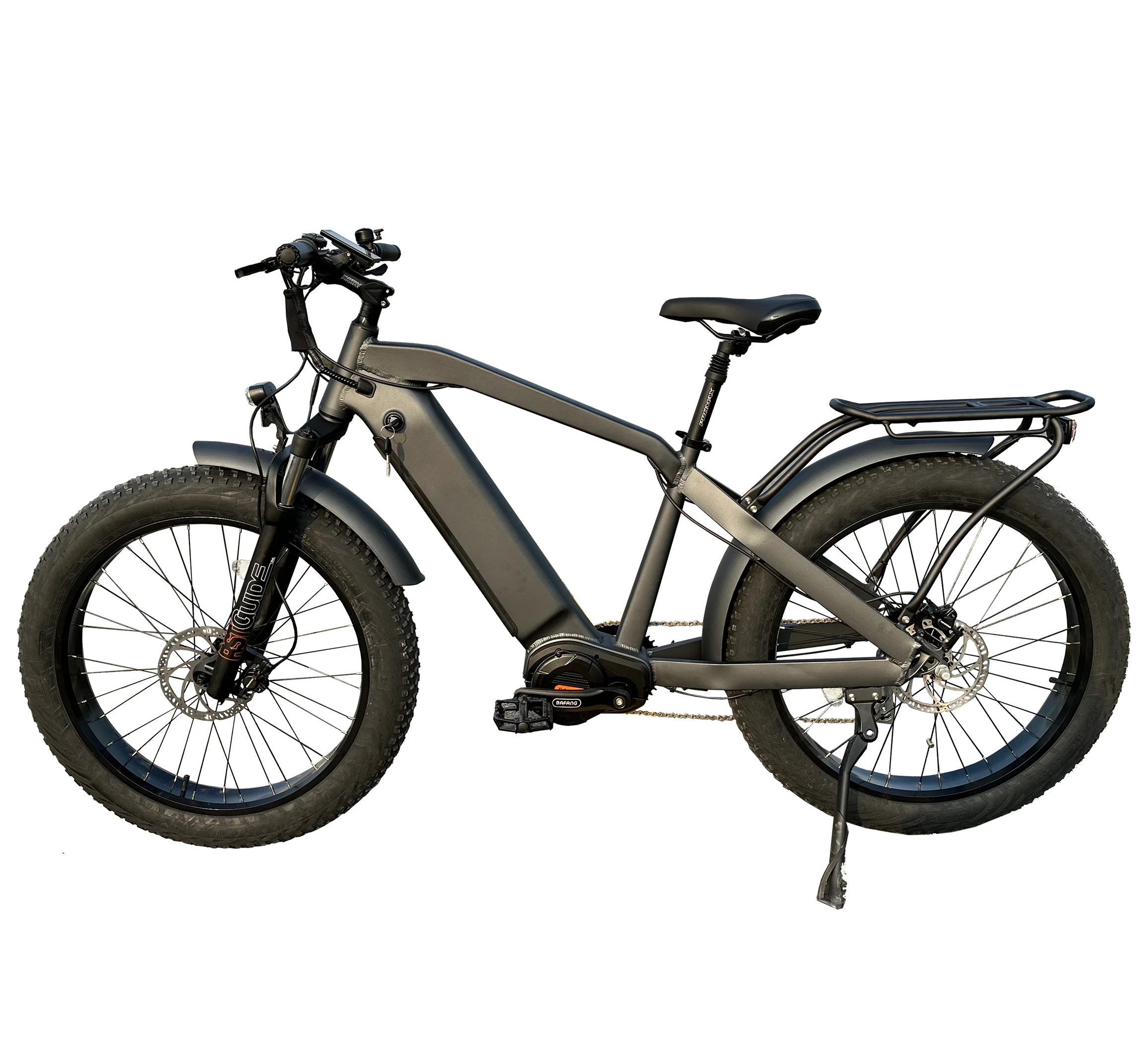fatbike 1000w 48v 17.54ah battery mountain electric bike RST guide suspension fork 1000w bafang mid motor drive ebike