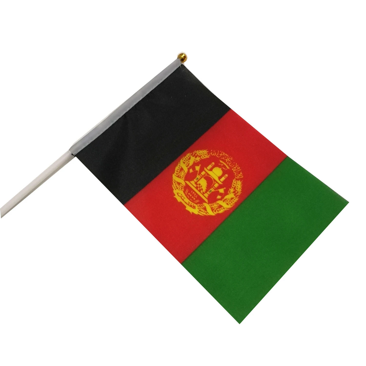 KENHIN мини-флаги страны ручной волны из полиэстера на заказ флаги для рук Афганистана пока нет отзывов