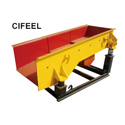 Mineral Processing Vibrating Feeder for Metallurgy Vibration Feeder in Sand and Stone Production Line Vibrating Feeder for Mine