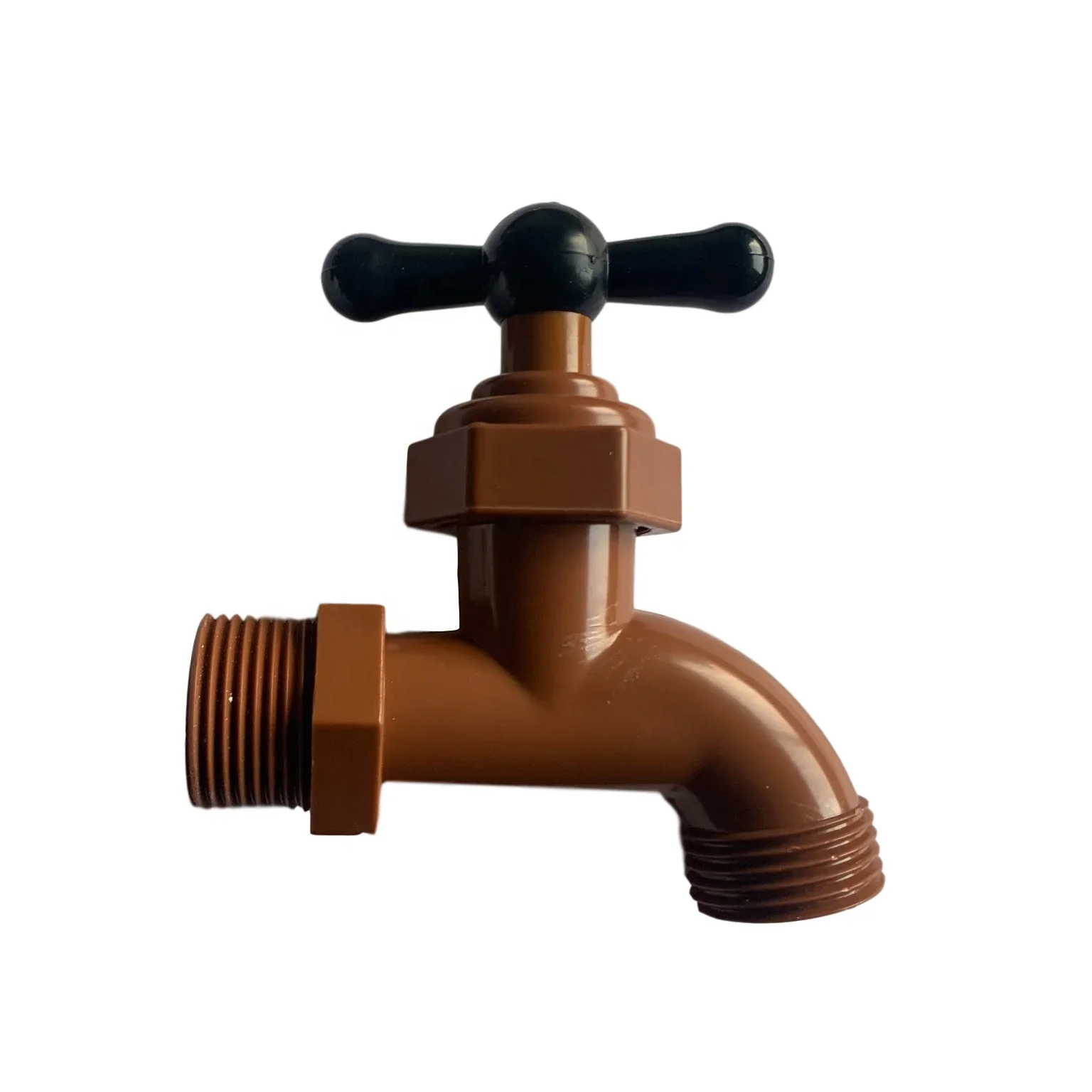 Original wholesale, Single Handle Wall Mounted high quality and durable pvc  body plastic bibcock/ tap/faucet