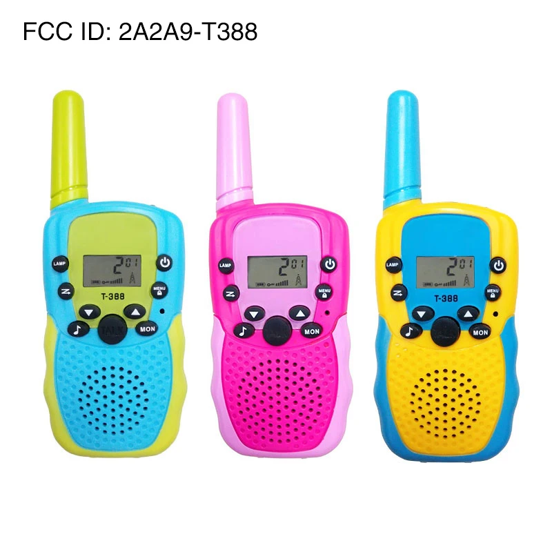 Hot Selling Walkie talkie 3 Miles Range 400-470 Mhz Kids