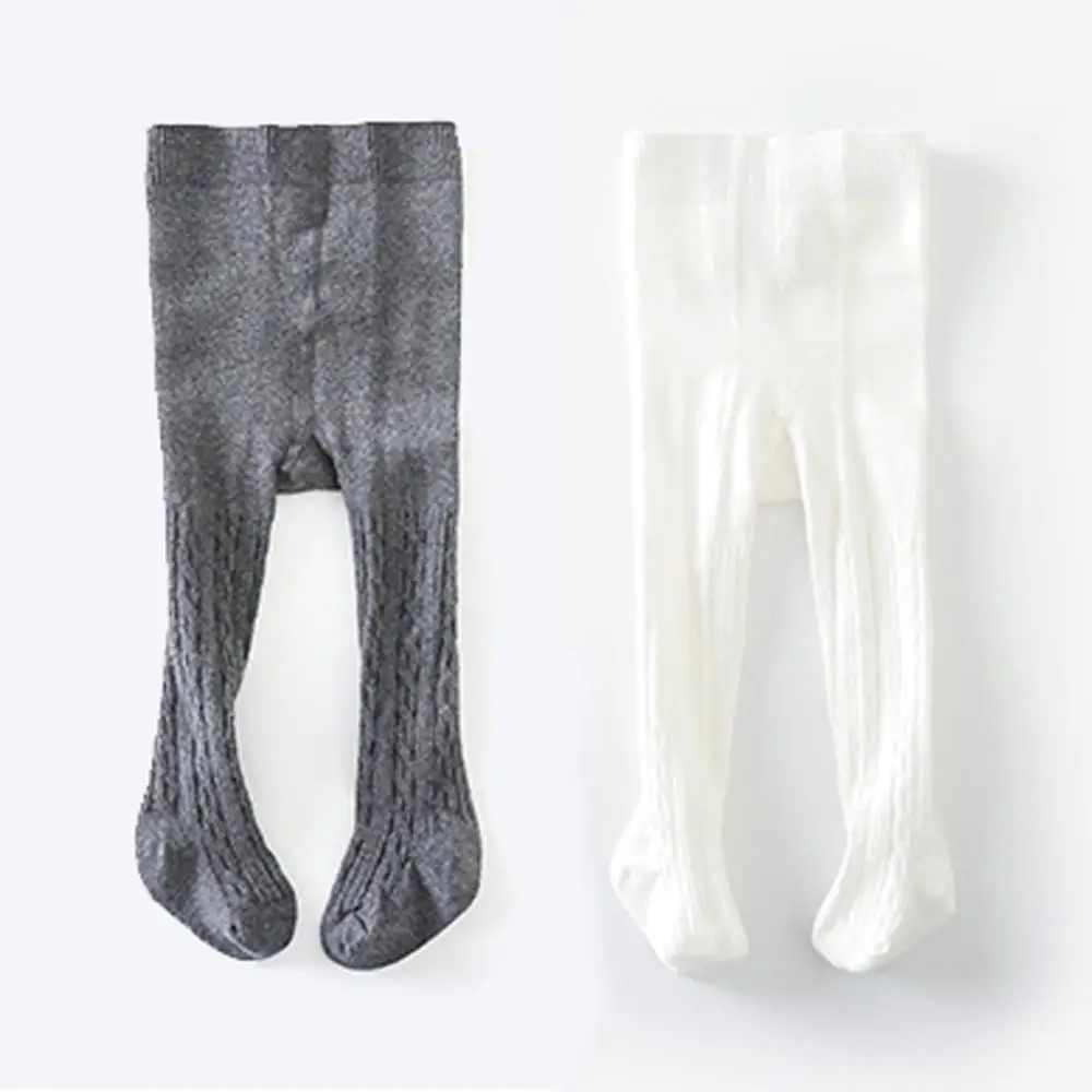 Winter Plain Color Pantyhose Baby Legging Children Socks Tights Cotton Girls Tights