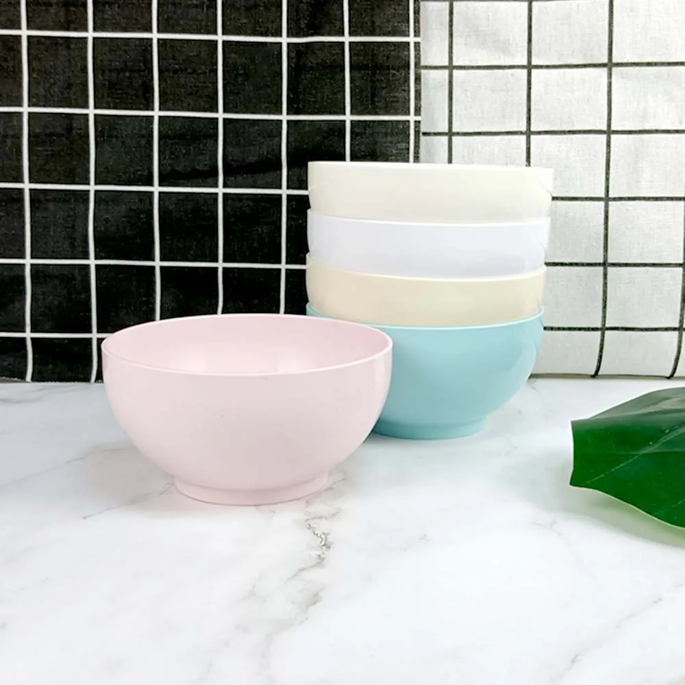 stacked baby feeding training bowl set Non-Toxic Bio-based PLA soup bowl for children toddler dinnerware set