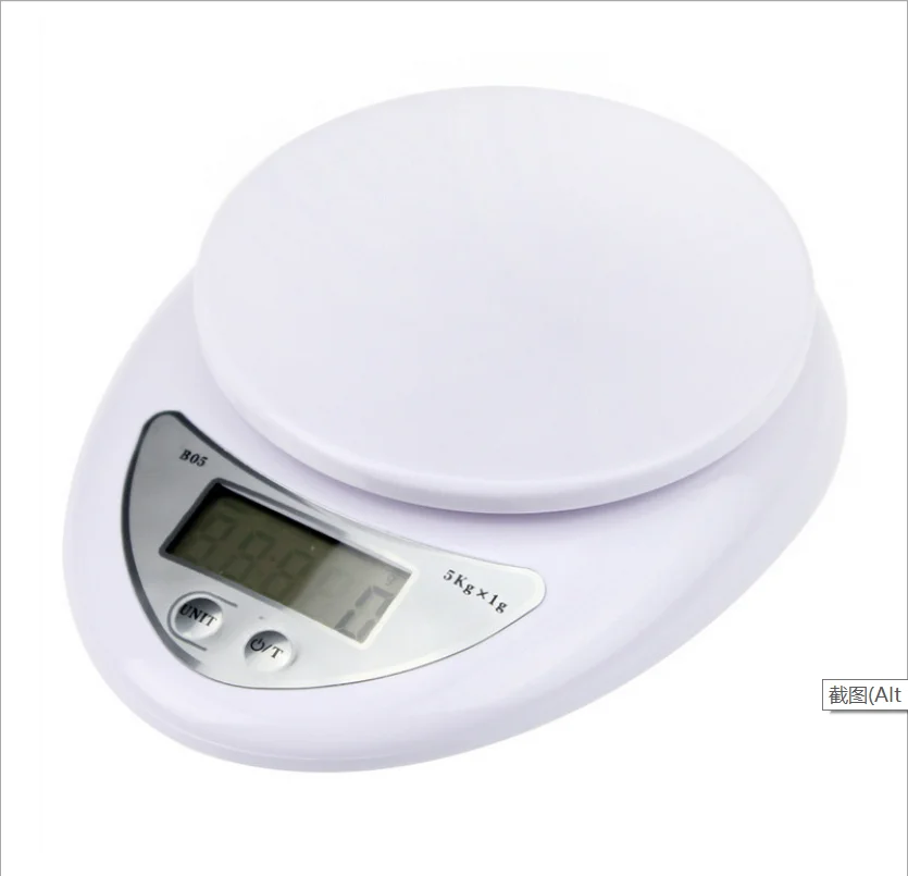 Hot-selling kitchen electronic scale 5 kg gram weighing cake baking medicinal mini electronic scale