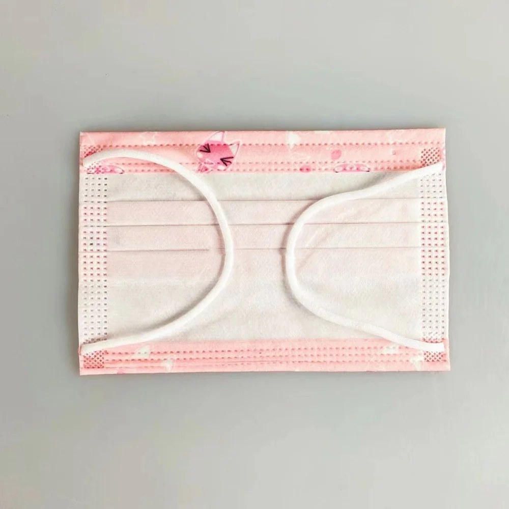Disposable Nonwoven medical mask PPE facemask for kids children 510k individual packing