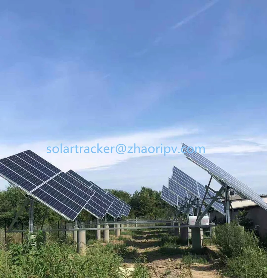 7 5kw Dual Axis Tracker Solar Tracking System Sun Tracker 2 Axis Solar Tracking System Solar Panel Tracking Axis Pv System IP66