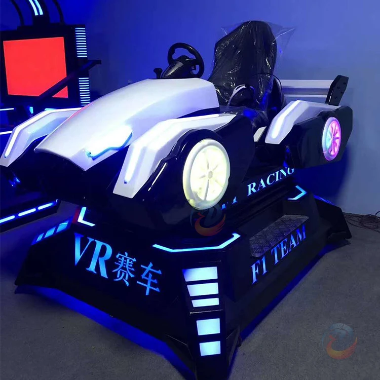 Gaming Chair Racing Simulator New Technology Vr Car Racing Game Machine 9d Vr Car Driving Simulator