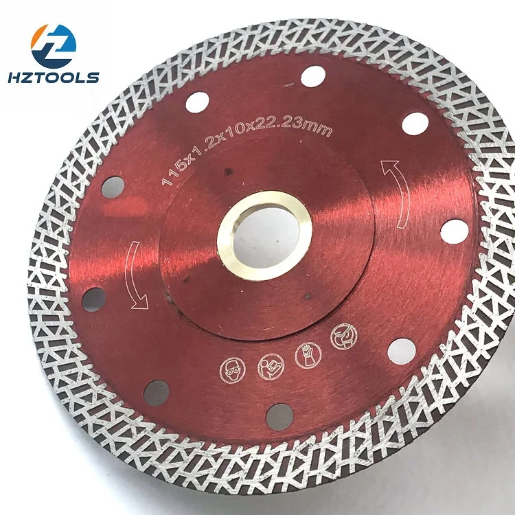 High end quality tiling tool K turbo diamond saw blade super thin porcelain ceramic tile cutter diamond cutting disc