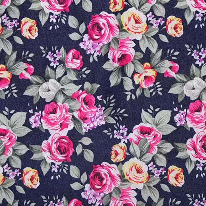 
High Quality 100% Pongee Polyester Peach Skin Printing Recyclable Home Textile Fabric 