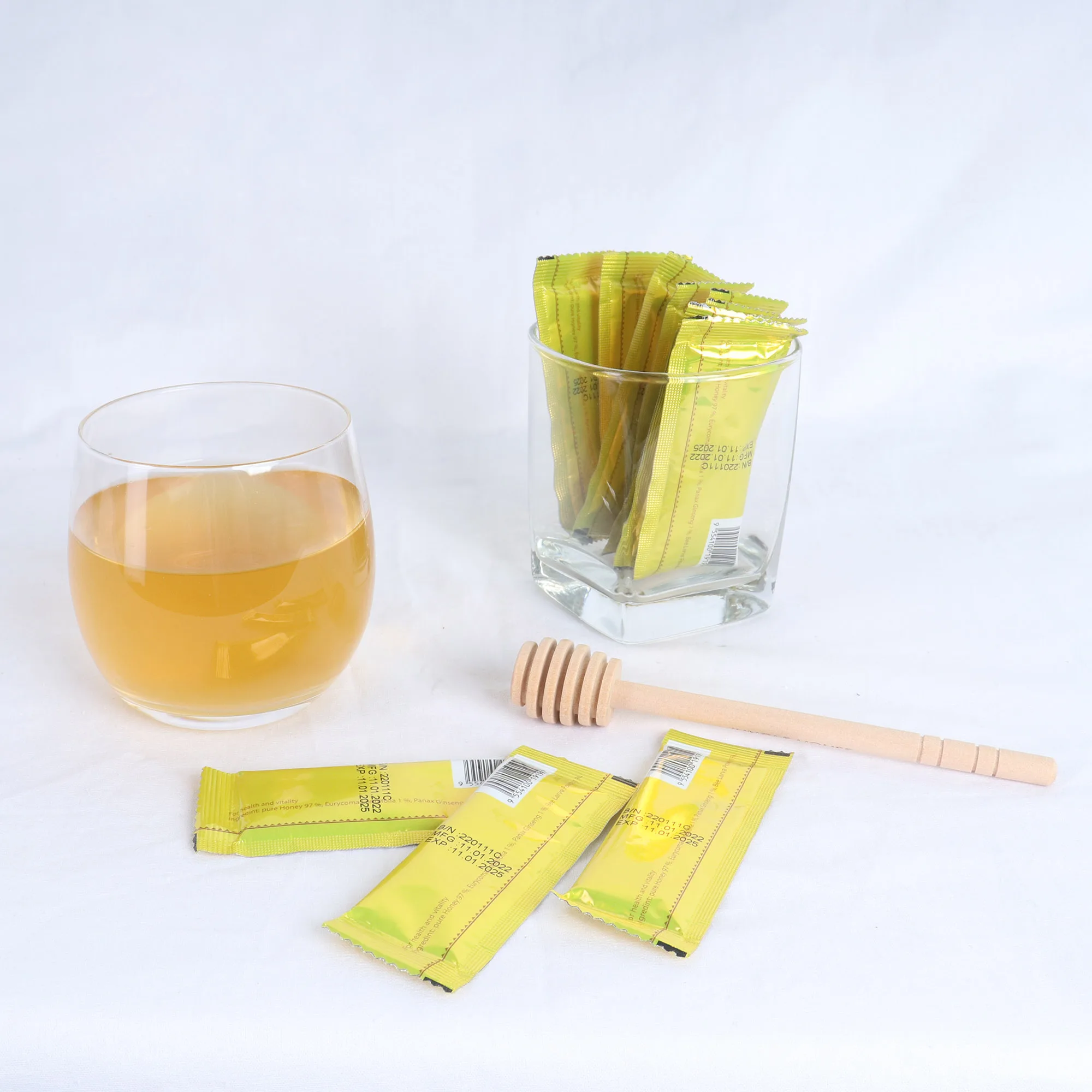 Great Promotion Premium Quality Pure Honey From Malaysia 0.34kg In Sachet Packaging Golden Color Honey With Herbs Ready Stock
