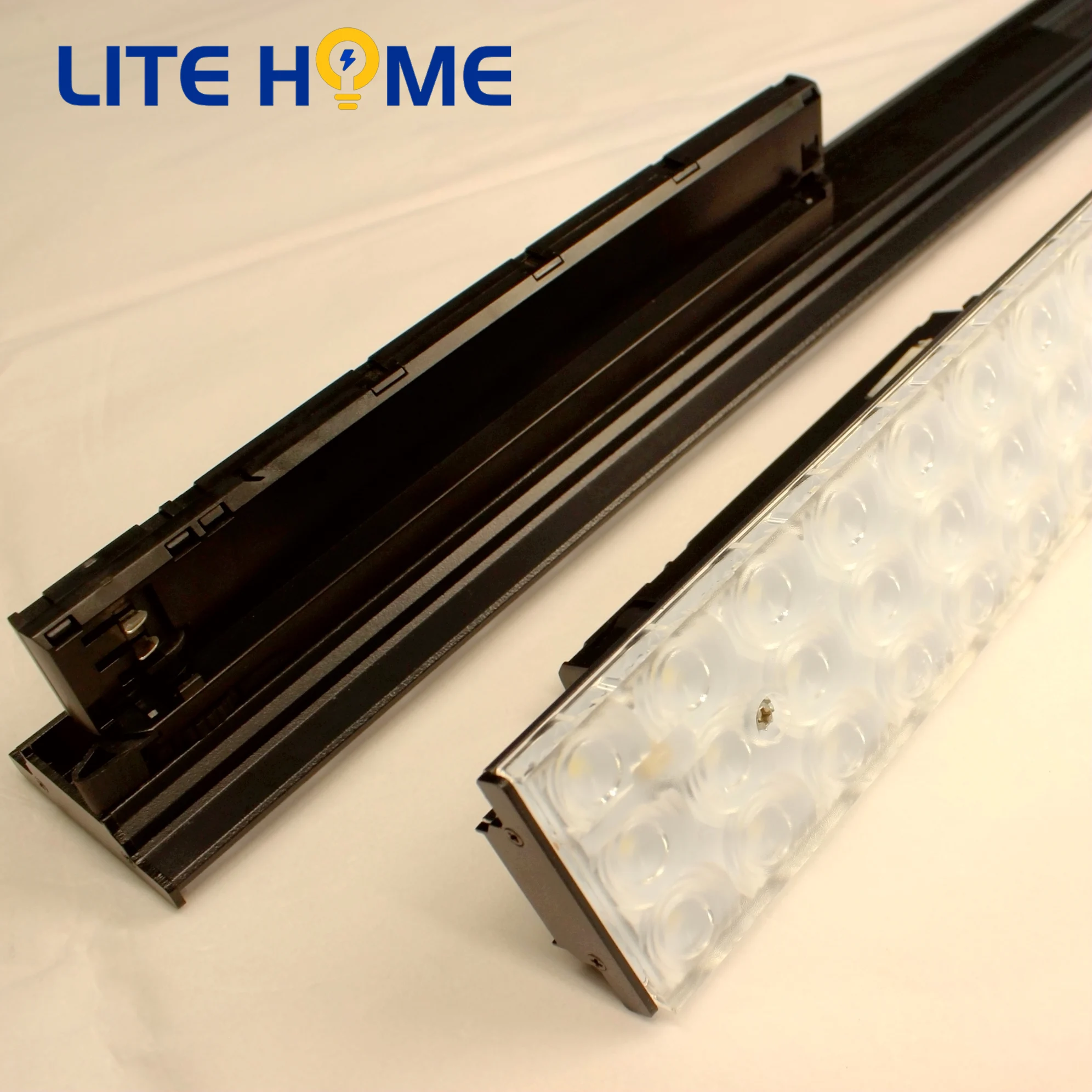 Slim Linear Track Light Creative Led Line Lamp Commercial Lighting Modern Hanging Aluminum supermarket shelves led headlights