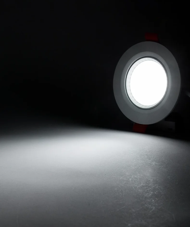 Indoor Lighting Round Square Recessed adjustable Smd Downlight 3w 5w 7w Ceiling Led Spot Light 110v 220v