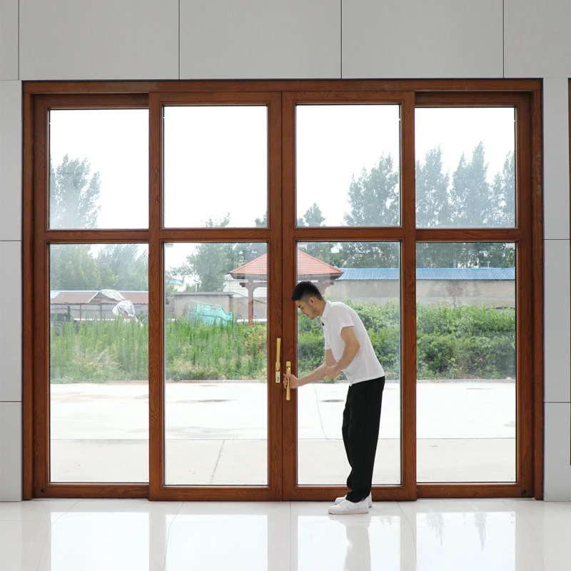 high quality Aluminum-clad wood doors and Windows  Standard Size