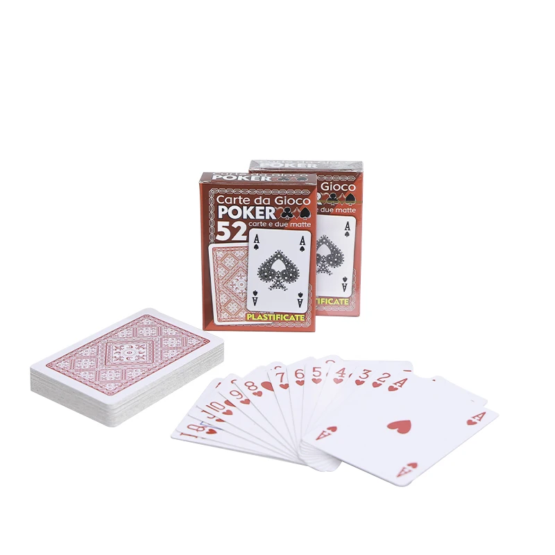 Low Moq Durable Board Game Card Entertainment Custom Design Playing Cards Poker
