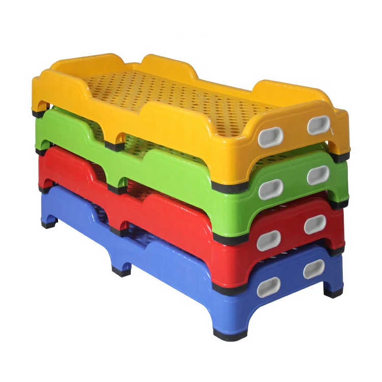 
For kids Colorful Stackable Plastic Bed 