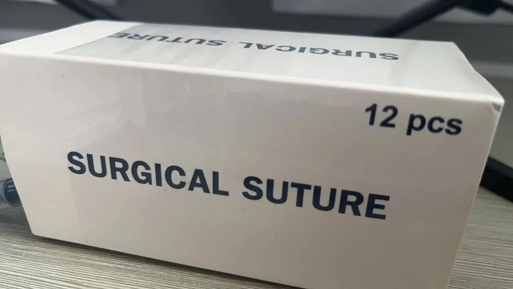 75cm 2 1 0 2-0 3-0 4-0 5-0 6-0 pet vet veterinary absorbable surgical sutures POLYGLACTIN PGLA 910 surgical sutures
