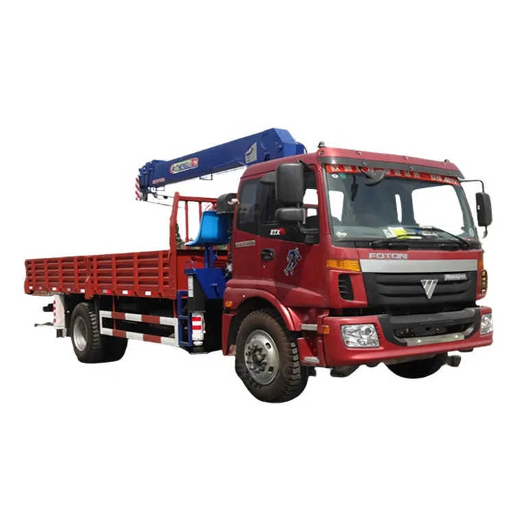 FOTON 6x4 truck chassis mounted 10tons to 15tons holding stif boom crane vehicles made in china for sales cheap price supplier