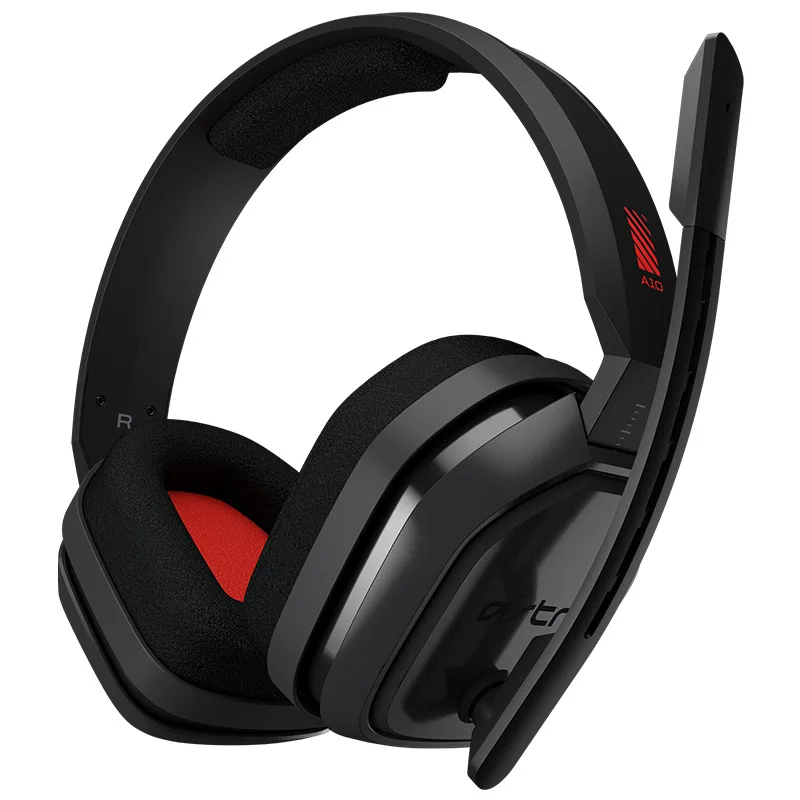 New Logitech(G) Astro A10 Wired Gaming Headset Esports Headphone Stereo Surround Earphone With MIC For PC PS4 XBOX