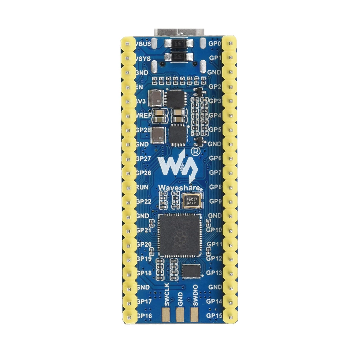Waveshare RP2040-LCD-0.96 a Pico-like MCU Board Based on Raspberry Pi MCU RP2040 with LCD