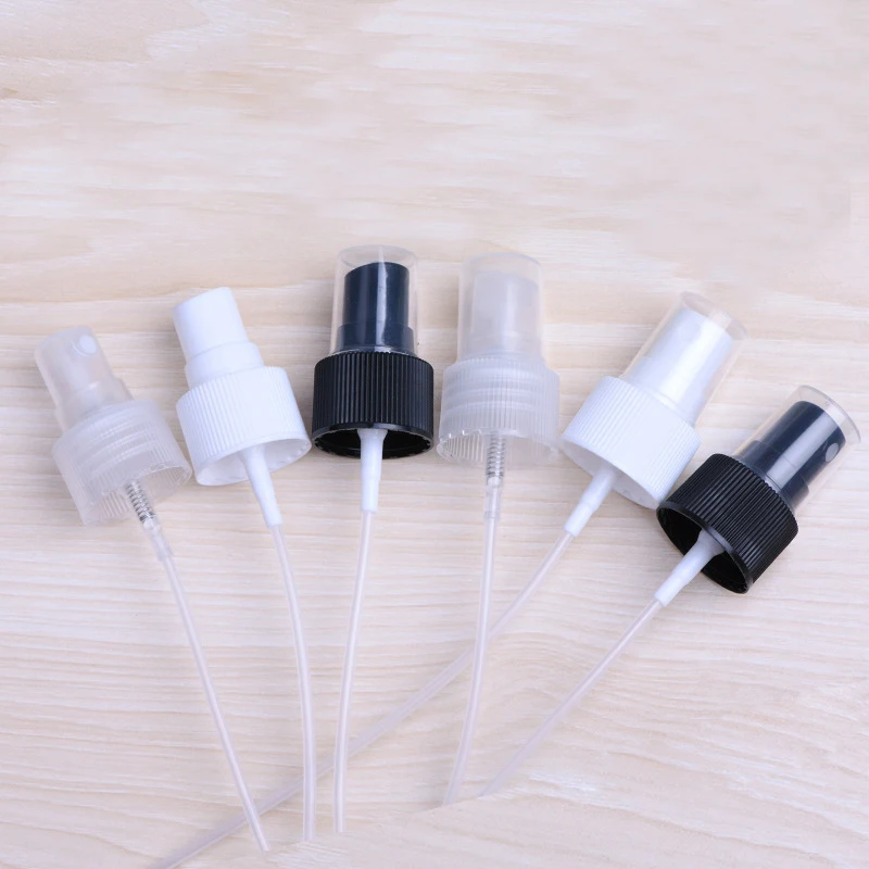 Supply 18/20-410 color nozzle plastic small nozzle PP perfume spray pump fine mist nozzle