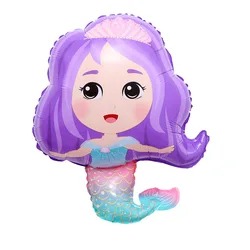 Party needs Themed Cartoon Character Helium Foil Mermaid Mary Lucky Chicken Balloons
