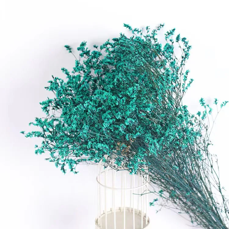 Dried flowers plants preserved flowers limonium Crystal Grass Bouquet Dry Flower Cheap Wholesale