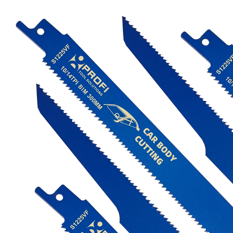 reciprocating saw blades for metal car frame cutting 6 inch 9 inch 12 inch