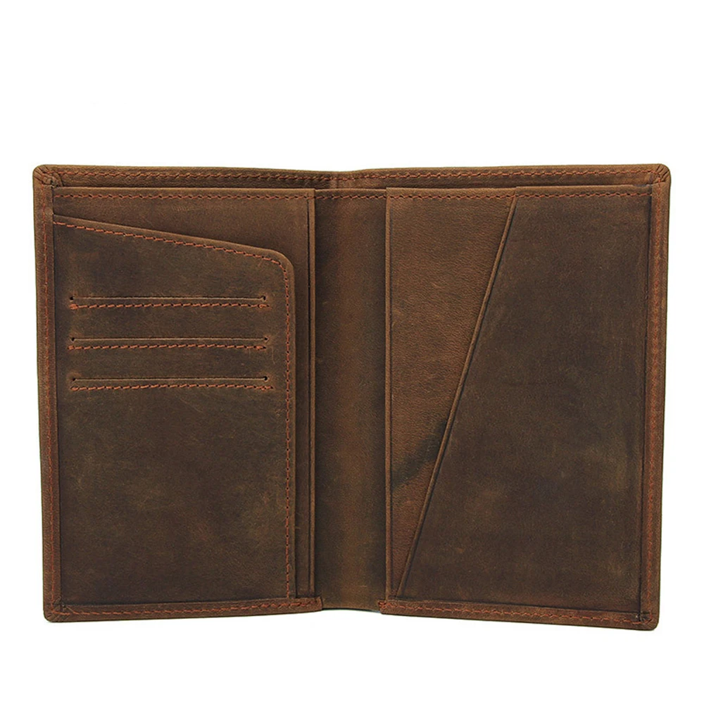 Fast shipping hot selling Genuine Leather Passport and Card Holder Passport Holder for Card