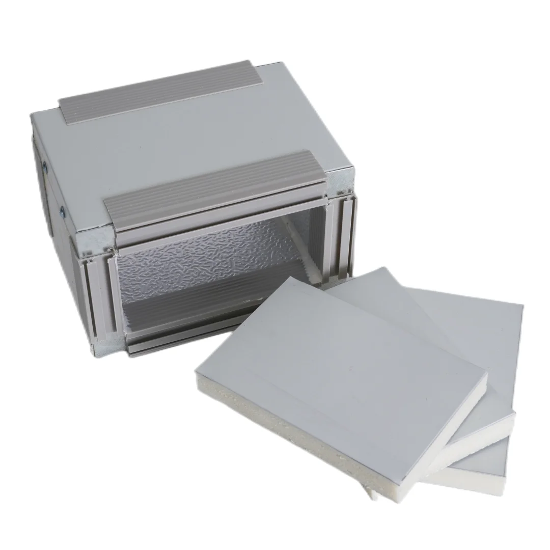 Factory Price Rigid PU Insulation Foam PU PIR Sandwich Panel for Duct Work with PIR Insulation Aluminum Sheet