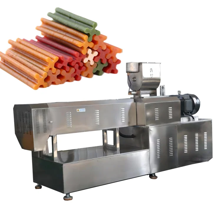 Pet Food Extruder Machine Pet Chew Dog Treat Making Machine