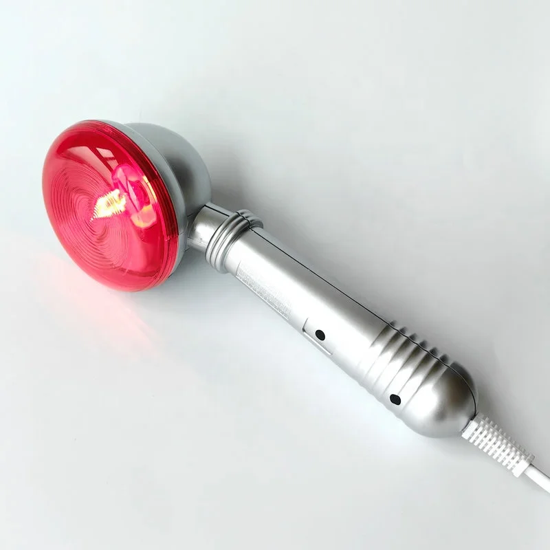 Small Handhold Medical device 220V Infrared Physiotherapy Lamp 10W infrared light therapy bulb IR heat wand for pain relief use