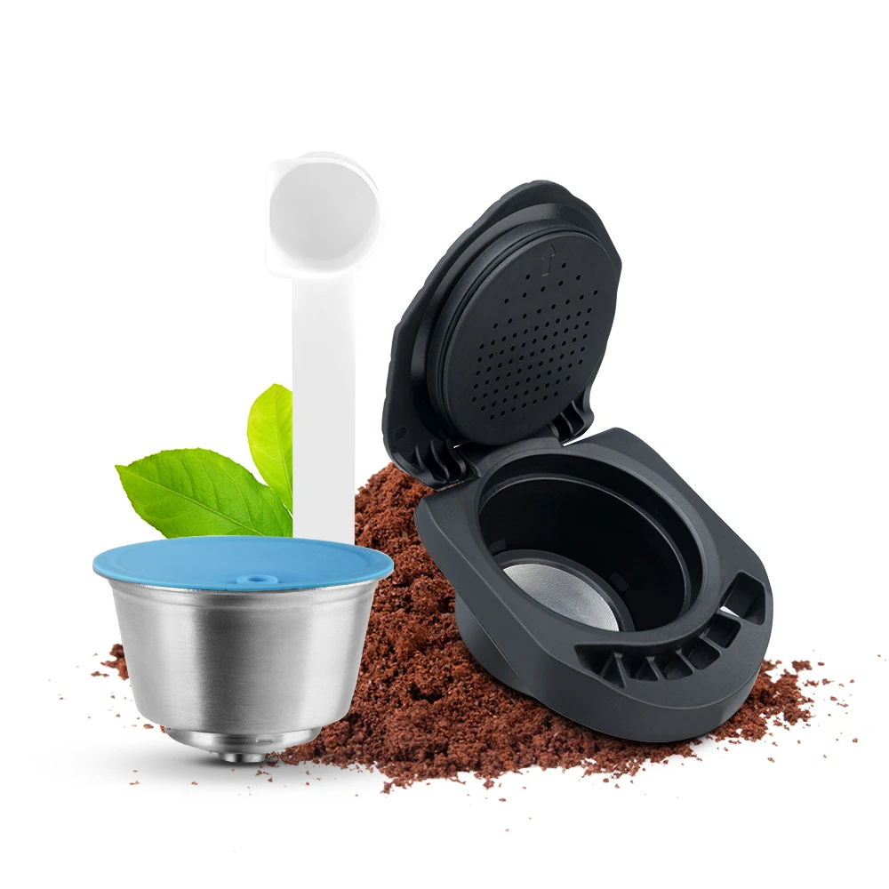 Dolce Gusto Converter Capsule Holder Adapter Free Directly Load Coffee Grind Version Compatible with EDG466 EDG305 Mini Me
