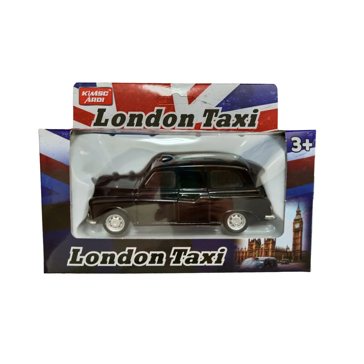 KIMSCARDI 1/36 Scale London Taxi Diecast Cars Wholesale Open Doors Pullback