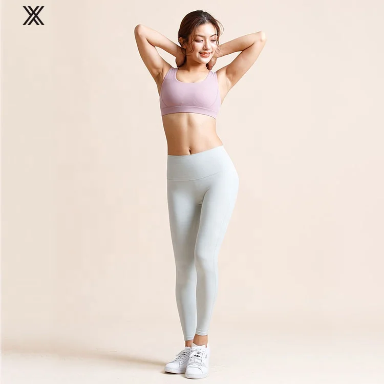 Оптовая продажа, белая женская спортивная одежда с высокой талией, леггинсы с принтом для йоги, фитнеса, Стрейчевые штаны из спандекса и полиэстера, леггинсы