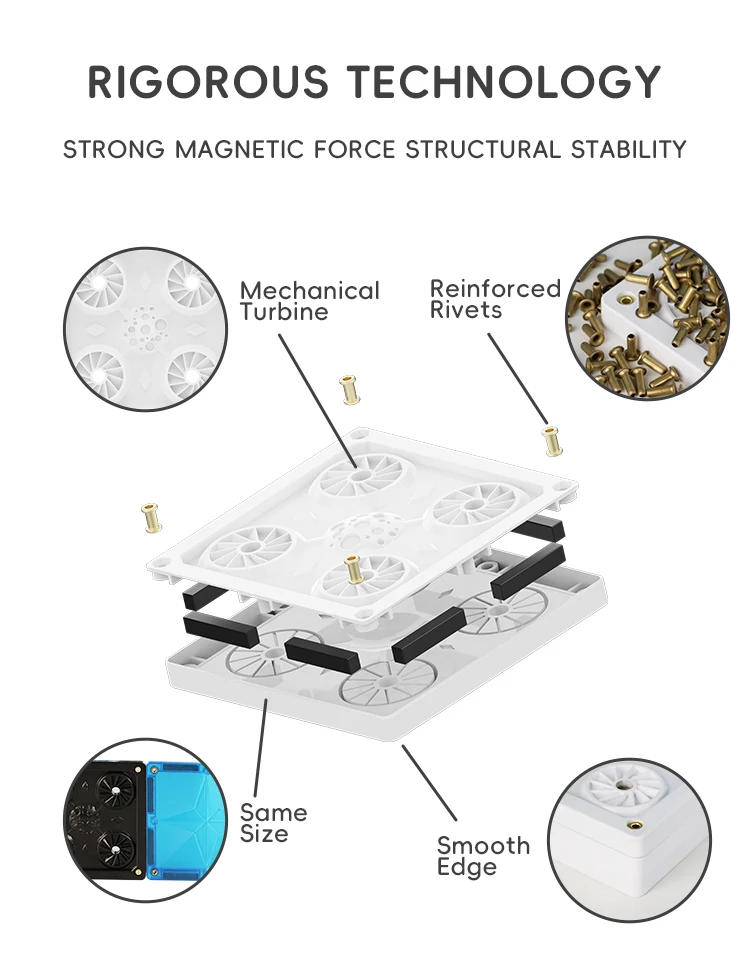MNTL 180Pcs Stem Educational Magnetic Block Toys 3D Kids Mecha Magnetic Building Tiles For Kids