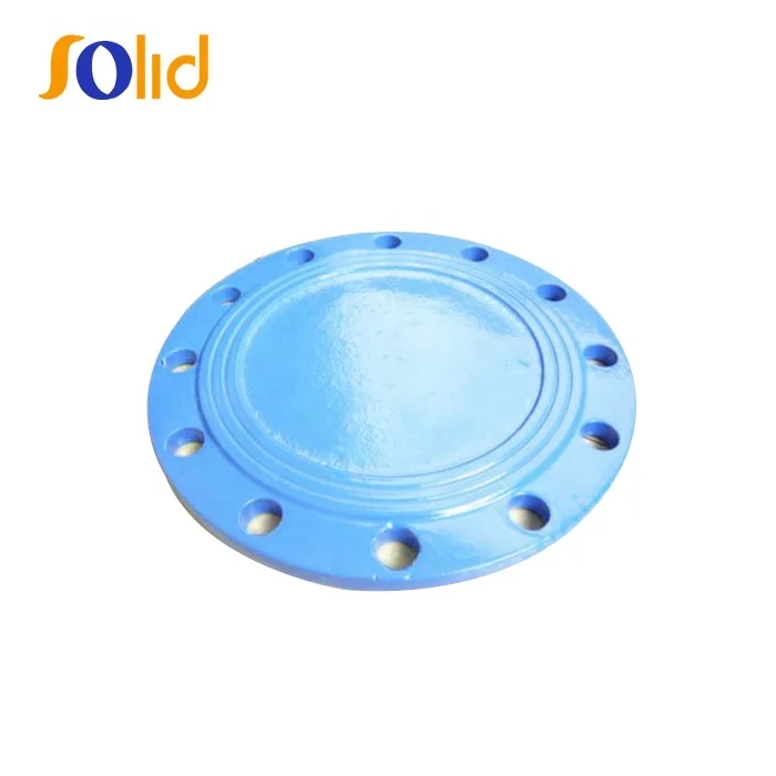 ISO2531 PN10 Ductile Iron Joints Blind Flange Blank Tapped Flange