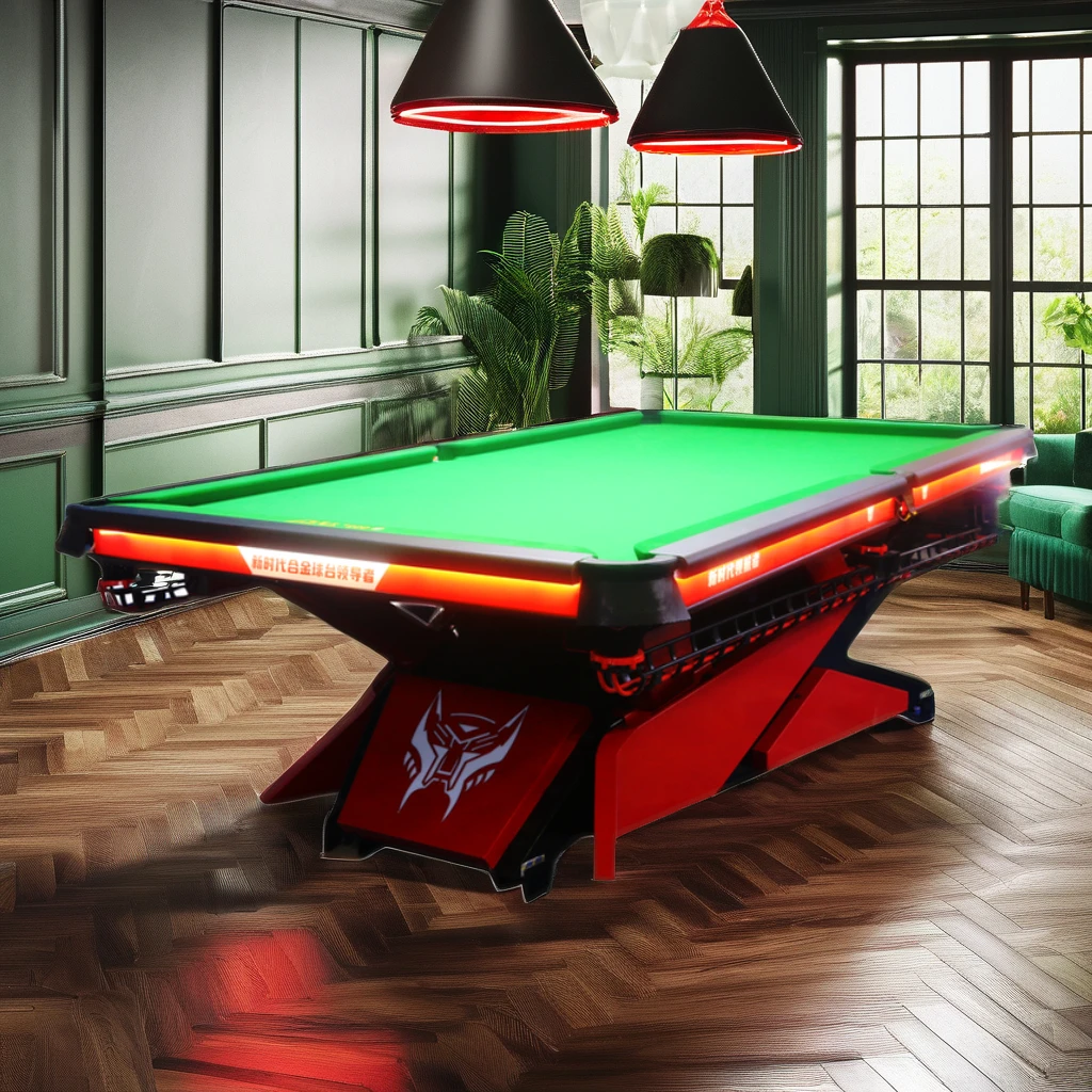 Best Selling 9ft Chinese Pool Table Superior Billiard Table Plastic Pocket Slate/Snooker Handcrafted Wood Design