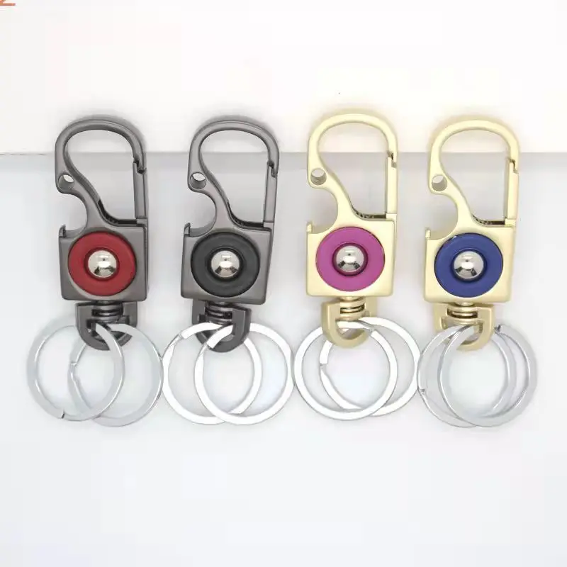 Key hook with bottle opener