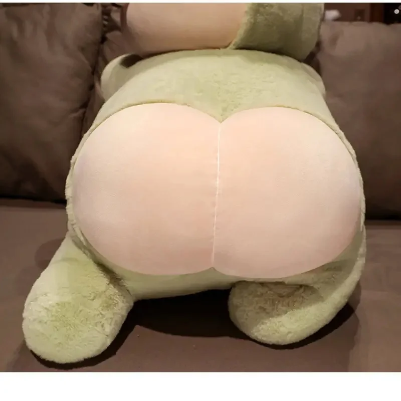 Kawaii Unisex Plush Pig Doll Cute Soft Stuffed Animal Bear with PP Cotton Filling Gift for Fun Transform into Panda Frog Kids