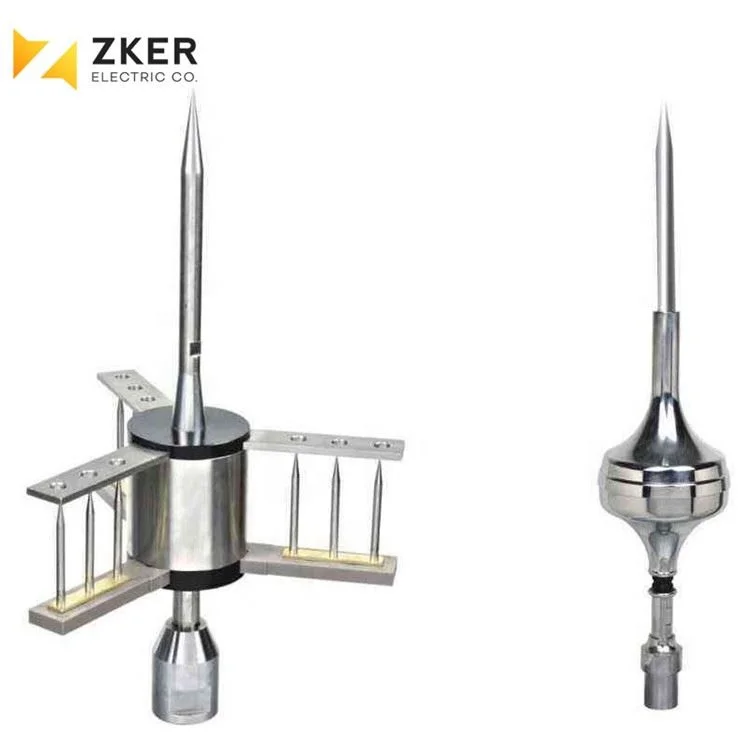 Thunder Arrester Lightning Protection System Stainless Steel Lightning Arrester ESE Lightning Rod
