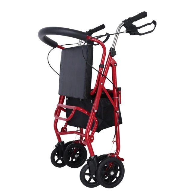 Folding Aluminum Walking Assist Device Machine For Disabled Elderly People Patient Upright Walker Rehabilitation Equipment
