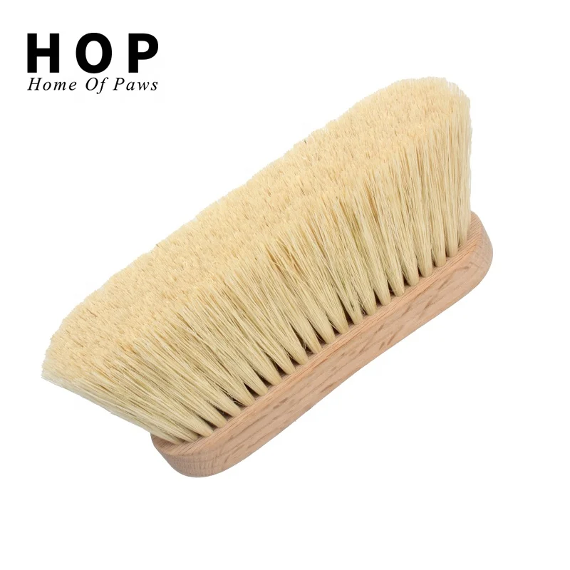 Factory Wholesale Custom Logo Horse Care Products Wooden Horse Grooming Brush