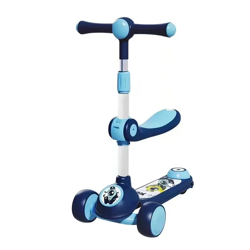Multi Functional Kids Scooter Cool Baby Scooter 5 Years Old 3 Wheel Kick Scooter Child for Girls Images
