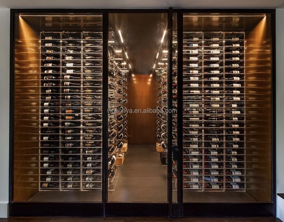 High Quality Temperature Control Dual Zone Compressor Wine Fridge Customized Wine Cabinets with Wine Rack