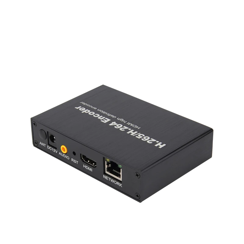 H.265 videoI encoder compatible with HK and DH NVR  Built in SD slot for recording
