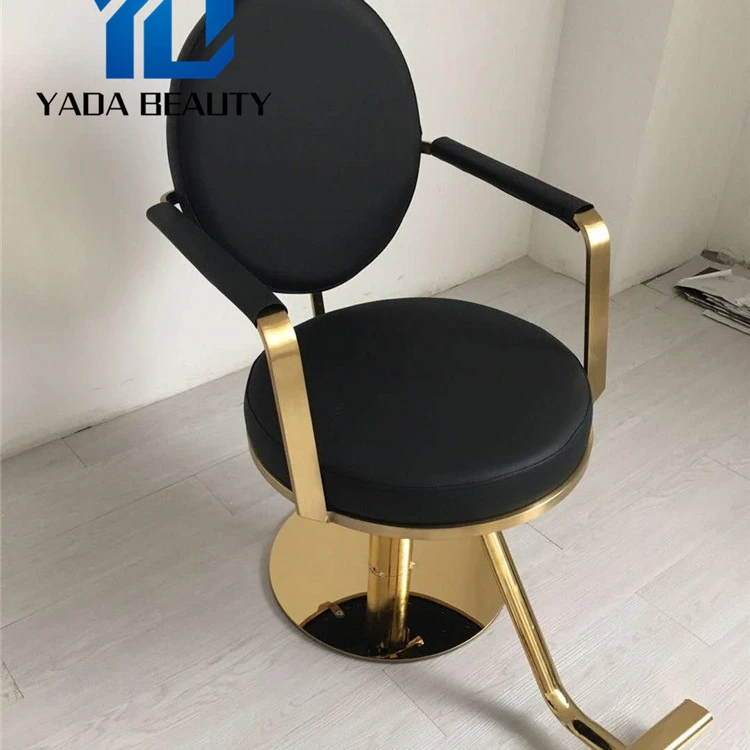 New style molding sponge synthetic leather hair salon furniture styling chair