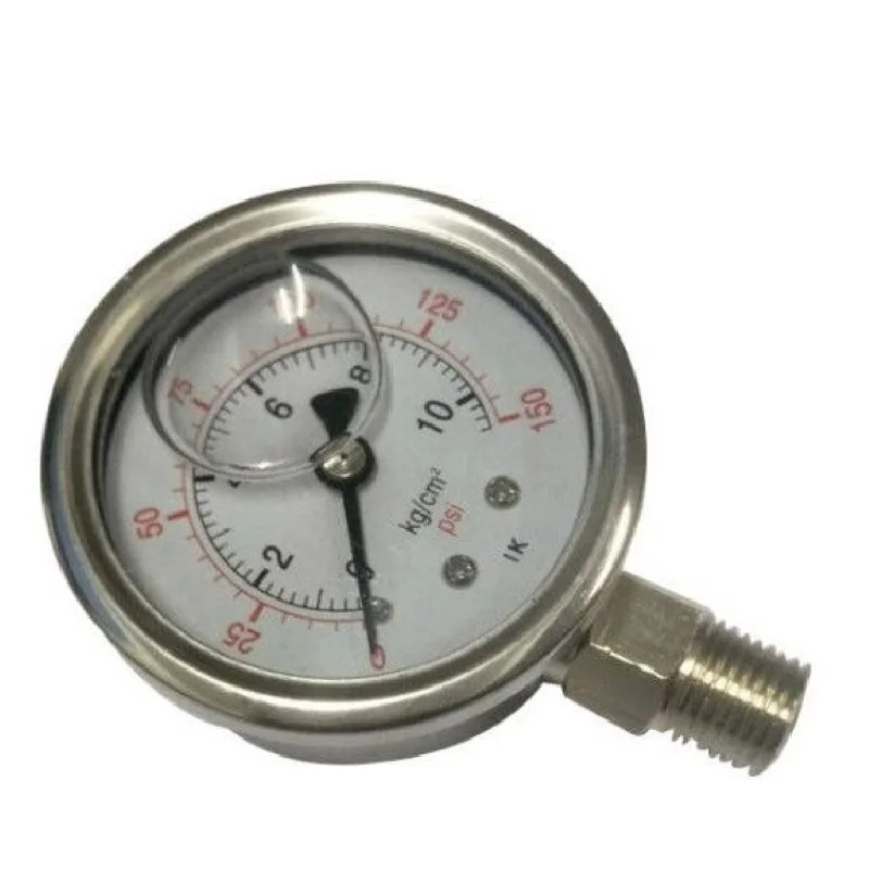 New Listing ammonia pressure gauge stainless steel    shockproof    special