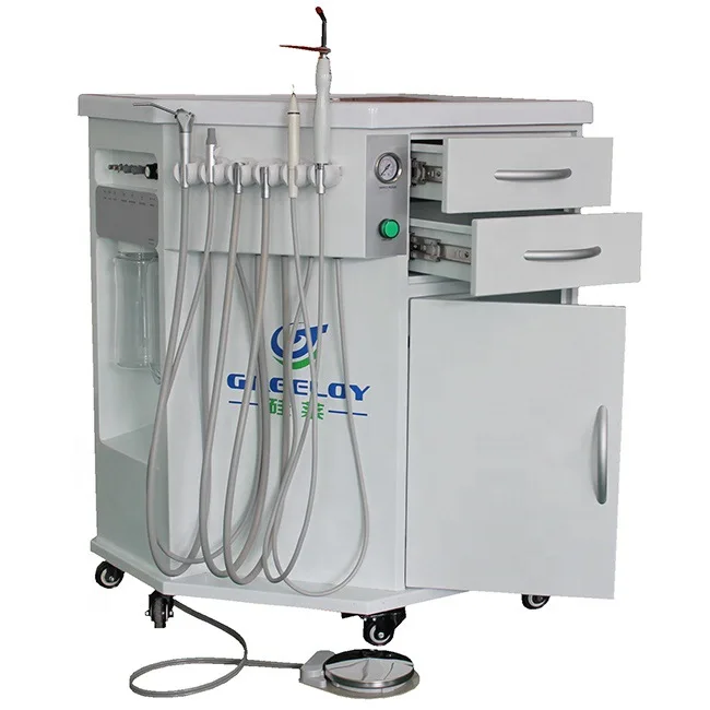 YP Greeloy GU-P 212 Portable dental chair Mobile dental unit Fully-functional Mobile Dental Unit With Air Compressor