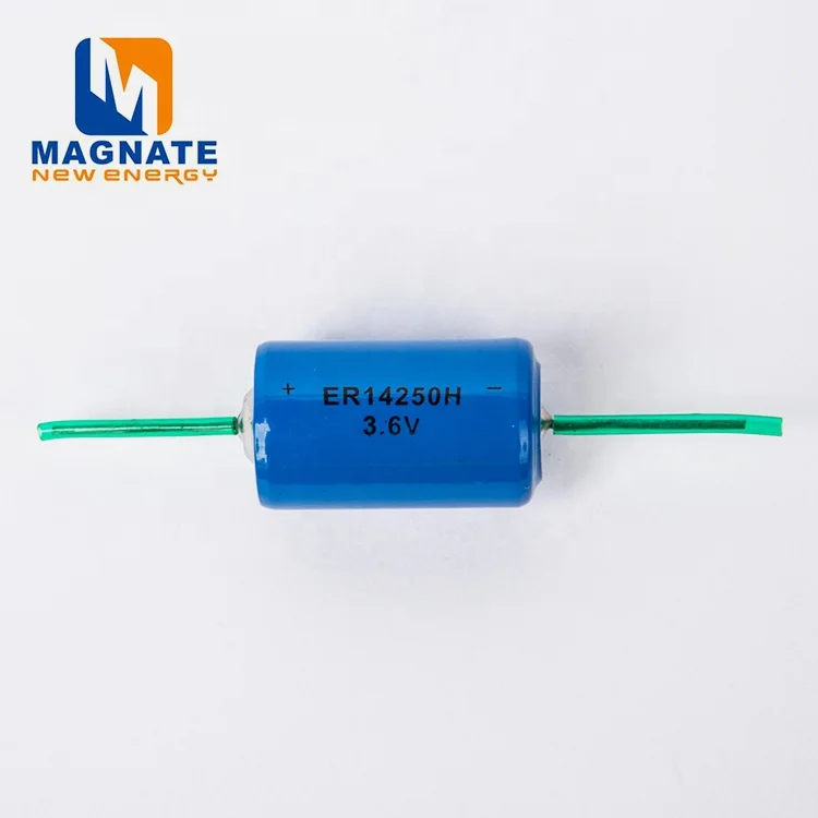 lisocl2 battery er14250 with Axial Pins